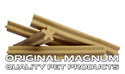 Obrázek MAGNUM jerky tyčka kříž přírodní 12,5cm 1.090g cca 50 ks