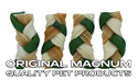 Obrázek MAGNUM Rawhide Small braid GREEN 2,5" 40ks