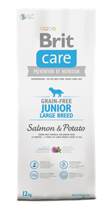 Picture of BRIT CARE GRAIN-FREE JUNIOR LARGE BREED SALMON & POTATO 12+2 kg + DOPRAVA ZDARMA