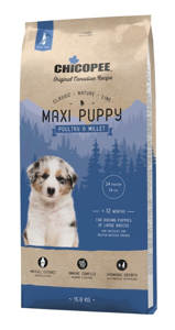 Picture of Chicopee Dog Maxi Puppy Poultry & Millet 15kg  + DOPRAVA ZDARMA