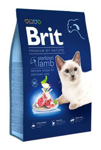Picture of Brit Premium Cat by Nature Sterilized Lamb 8kg