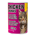 Obrázek Delikan Cat konzerva CHICKEN CHUNKS  415g
