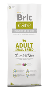 Picture of BRIT CARE ADULT SMALL BREED LAMB & RICE 7,5 kg