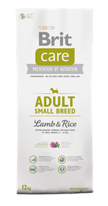 brit care adult small breed lamb and rice