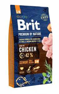 Picture of Brit Premium by Nature Senior S+M 15 kg
