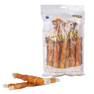 Picture of Magnum Chicken roll on Rawhide stick 500g  25cm