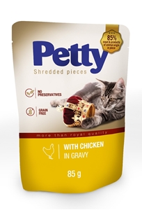 Picture of PETTY shred kapsičky s kuřecím v omáčce 85g