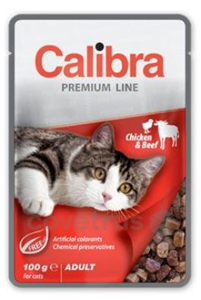 Picture of Calibra Cat kapsa Premium Adult Chicken & Beef 100g