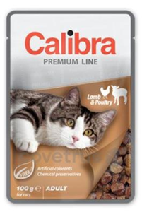 Picture of Calibra Cat kapsa Premium Adult Lamb & Poultry 100g