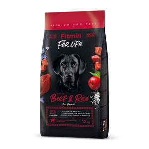 Picture of Fitmin Dog For Life Adult Beef & Rice 12kg +DOPRAVA ZDARMA
