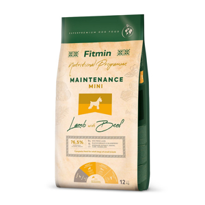 Picture of Fitmin Mini Maintenance Lamb With Beef 12 kg + DOPRAVA ZDARMA