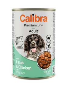 Picture of Calibra Dog Premium konz. with Lamb&Chicken 1240g