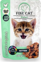 Obrázek Fine Cat kapsička Grain-Free Kitten kuřecí v omáčce 100g
