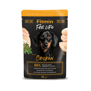 Picture of Fitmin For Life Kuřecí kapsička s bylinkami pro psy 85 g