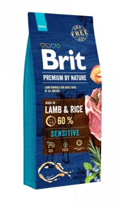 Picture of Brit Premium by Nature Sensitive Lamb 15+3 kg + DOPRAVA ZDARMA