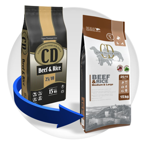 Picture of CD Adult Beef and Rice 15kg